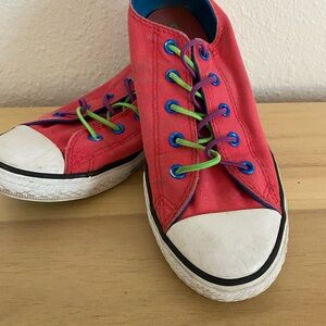 Converse Kids' Sneakers with Blue and Green Accents